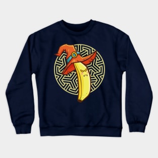 Evil Banana Witch Crewneck Sweatshirt